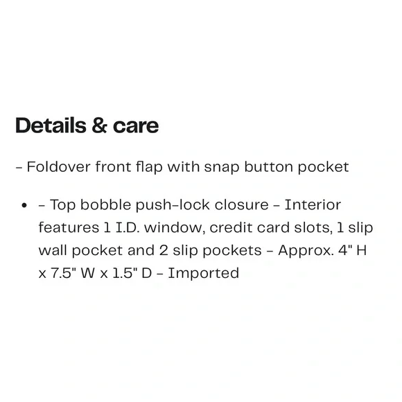 Ted Baker Navy Patent Leather Clutch Wallet - Picture 15 of 16